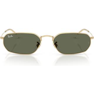 Ray - Ban Unisex RB3947 001/31 Solbriller Metal Guld Grøn Geometrisk Normal