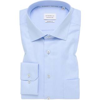 COMFORT FIT Dynamic Cotton in light blue structured