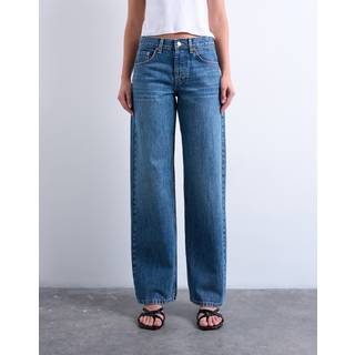 Tsember Lav Talje Wide Leg Fit Jeans