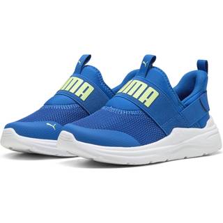 PUMA Soft Wired 2 SLIPTECH Sneakers Kids, Shoes, Royal/Fizzy Light/White, 31