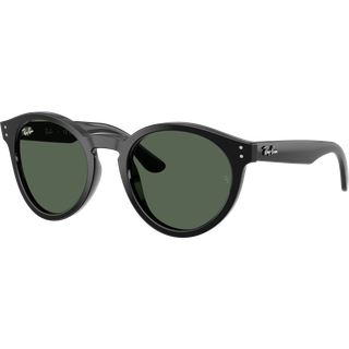Ray - Ban Unisex RBR0505S 6677VR Solbriller Acetat Sort Grøn Pantos Normal