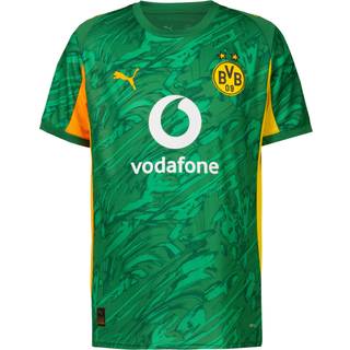 PUMA Borussia Dortmund 25/26 Goalkeeper Short Sleeve Jersey Men, Sport, Archive Green/Intense Orange, XS