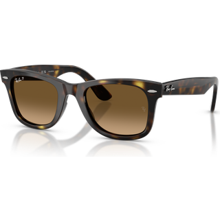 Ray - Ban Unisex RB4340 WAYFARER EASE 710/M2 Solbriller Acetat Skildpadde Brun Firkantet Polariseret
