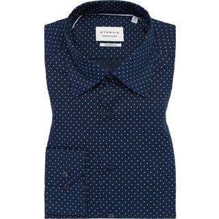 MODERN FIT Shirt in navy printed