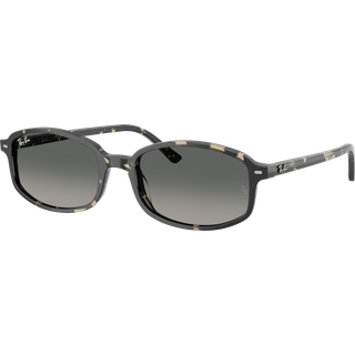 Ray - Ban Unisex Ray - Ban RB2232 133371 Solbriller Acetat Skildpadde Grå Geometrisk Normal Skygge