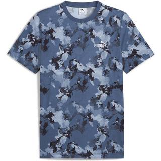 PUMA Essentials Camo Tee Men, Clothing, Dark Indigo, XXL