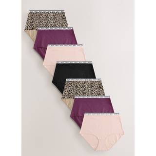 Next Animal Full Brief Cotton Logo Knickers 7 Pack