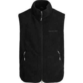 Jack & Jones Norrebro Teddy Bodywarmer Vest Black