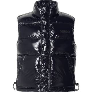 Vandskyende vest i skinnende stof