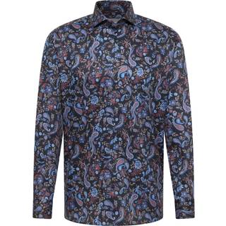 MODERN FIT Shirt in denim printed