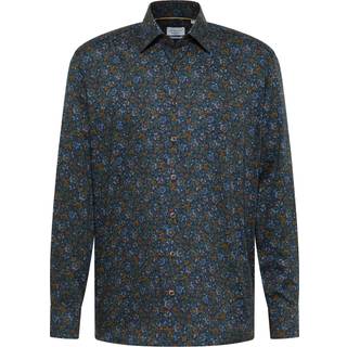 COMFORT FIT Shirt in navy printed