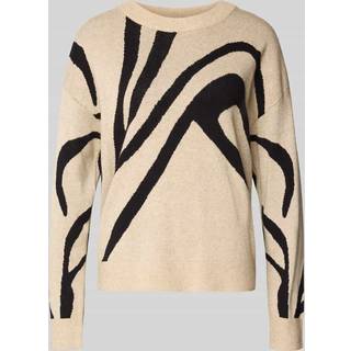 Vitif Jacquard Striktrøje