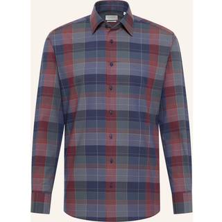 MODERN FIT Shirt in navy checkered