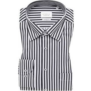 COMFORT FIT Shirt in black striped