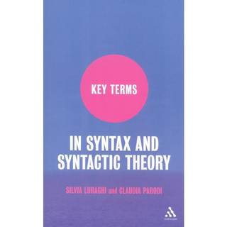 Key Terms in Syntax and Syntactic Theory