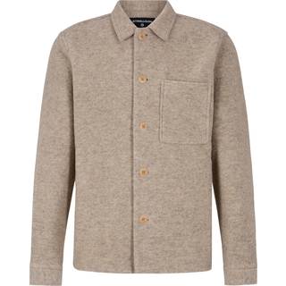 Strellson Herren Overshirt beige unifarben