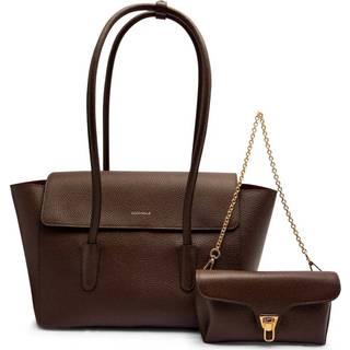 Coccinelle Beat Shopper taske mørkebrun