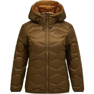 Helium Down Hood Jacket W Meadow Moss/Sierra Sand (M)