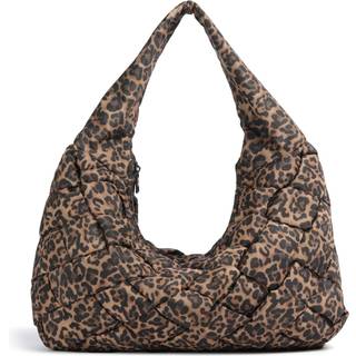 Liebeskind Bo Weaved Nylon L Hobo bag lysebrunt