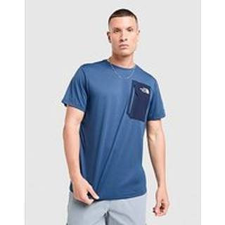 The North Face Mountain Athletics Pocket T-Shirt, Navy - XL