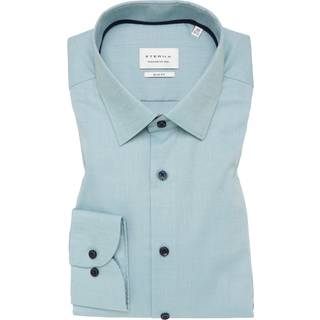 SLIM FIT Shirt in sage green structured