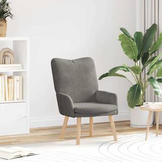 lænestol Lysegrå 63 x 67 x 94 cm Sherpa-stof