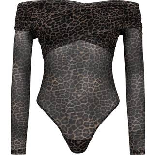 Hunkemöller Keisha Leopard Body sort - S