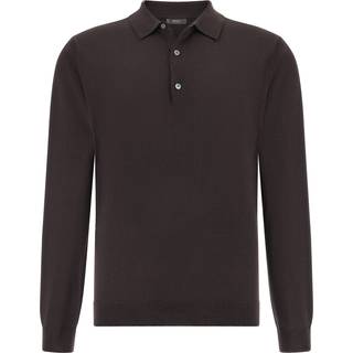 BOGGI MILANO Herren Pullover braun unifarben