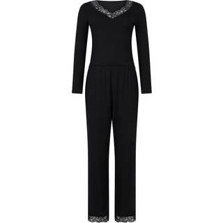 Hunkemöller Pyjamassæt sort - XS