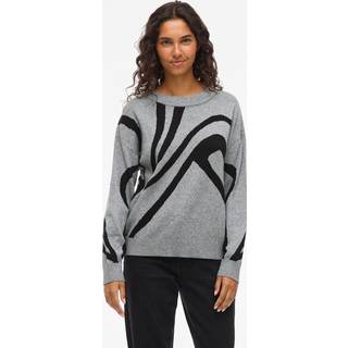 Vitif Jacquard Striktrøje