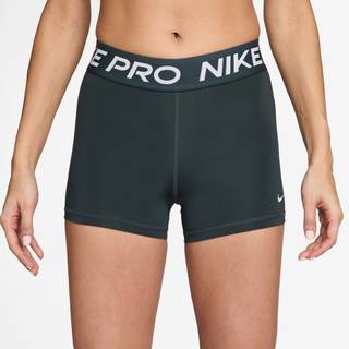 Nike Pro-shorts (8 cm) til kvinder - grøn - L (EU 44-46)