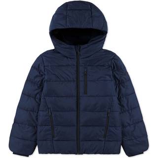 Abercrombie & Fitch Abercrombie & Fitch Blue Midweight Puffer Coat