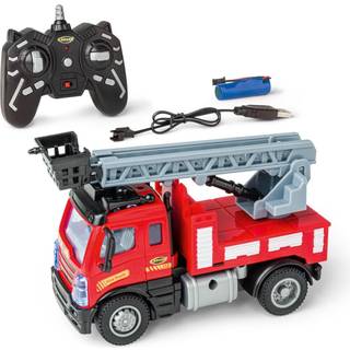1:50 Nano City Utility Trucks - 2.4 GHz RC Series - Fire Truck - Red