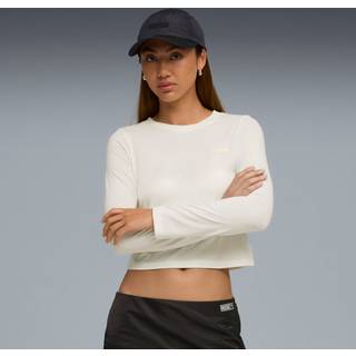 PUMA x ROSÃ Long Sleeve Tee Women, Clothing, Warm White, XXL