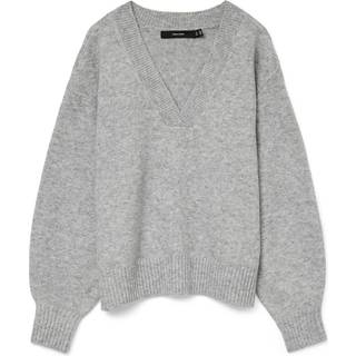Vmboom Ls V-neck Pullover