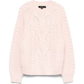 Vmjada Ls O-neck Cable Pullover