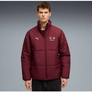 PUMA BMW M Motorsport Essentials Puffer Jacket Men, Clothing, Ruby Shimmer, XXL