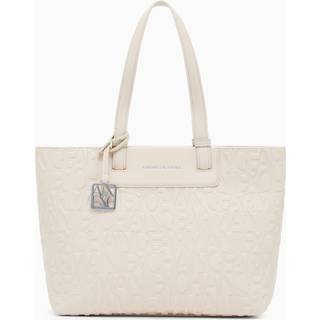 Armani Exchange Liz M Shopper taske creme