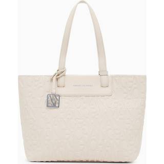 Armani Exchange Liz M Shopper taske creme