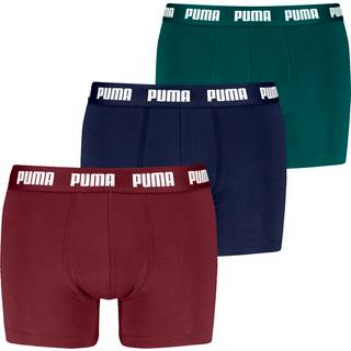 PUMA Boxer Briefs (3-Pack) Men, Clothing, Red/Navy, 3