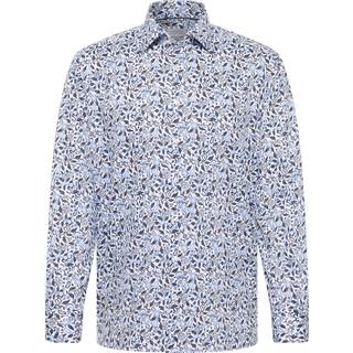 COMFORT FIT Shirt in denim printed