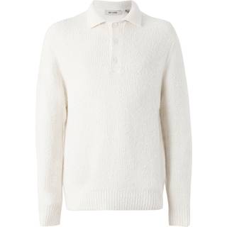 ONLY & SONS Dale Relaxed Fit Polo Knit Gardenia