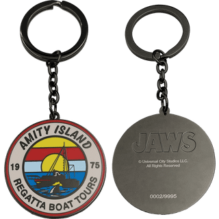 Jaws Keychain 50th Anniversary Regatta Boat Tour Limited Edition