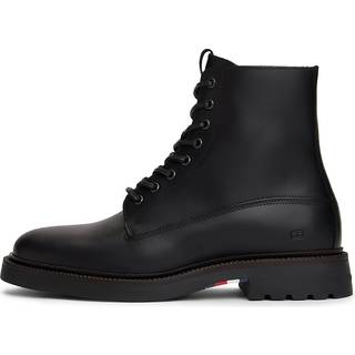 Lightweight Leather Lace-Up Boots