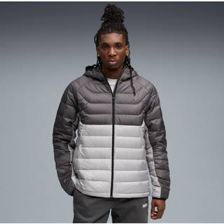 PUMA PACKLITE Hooded Down Jacket Men, Clothing, Gray Echo, XXL