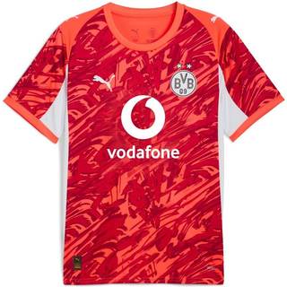 PUMA Borussia Dortmund 25/26 Goalkeeper Short Sleeve Jersey Men, Sport, Glowing Red/Silver Mist, S