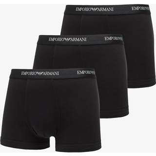 EMPORIO ARMANI Herren Trunks schwarz Baumwolle & Mix unifarben