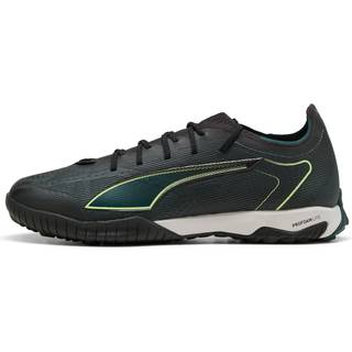 PUMA ULTRA 6 PRO CAGE TT Football Boots Unisex, Shoes, Black/Fizzy Light/Green Terrain, 46