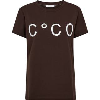 Co´Couture - Signaturecc New Tee 33200 - 145 - Dark Brown