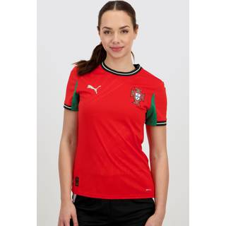 PUMA Portugal Women&#39;s Team 2025 Home Jersey Women, Clothing, Pure Red/Fresh Mint, XS